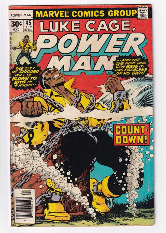 Luke Cage Power Man 45 Marvel 1976 Good condition