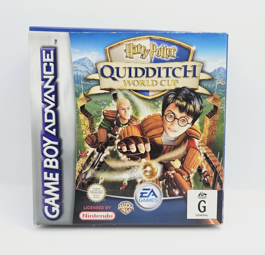 Harry Potter Quidditch World Cup Nintendo Gameboy Advance Game CIB PAL Tested