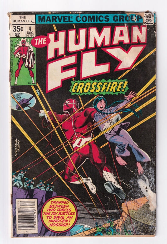 The Human Fly #4 1977 Bronze Age Comic Marvel