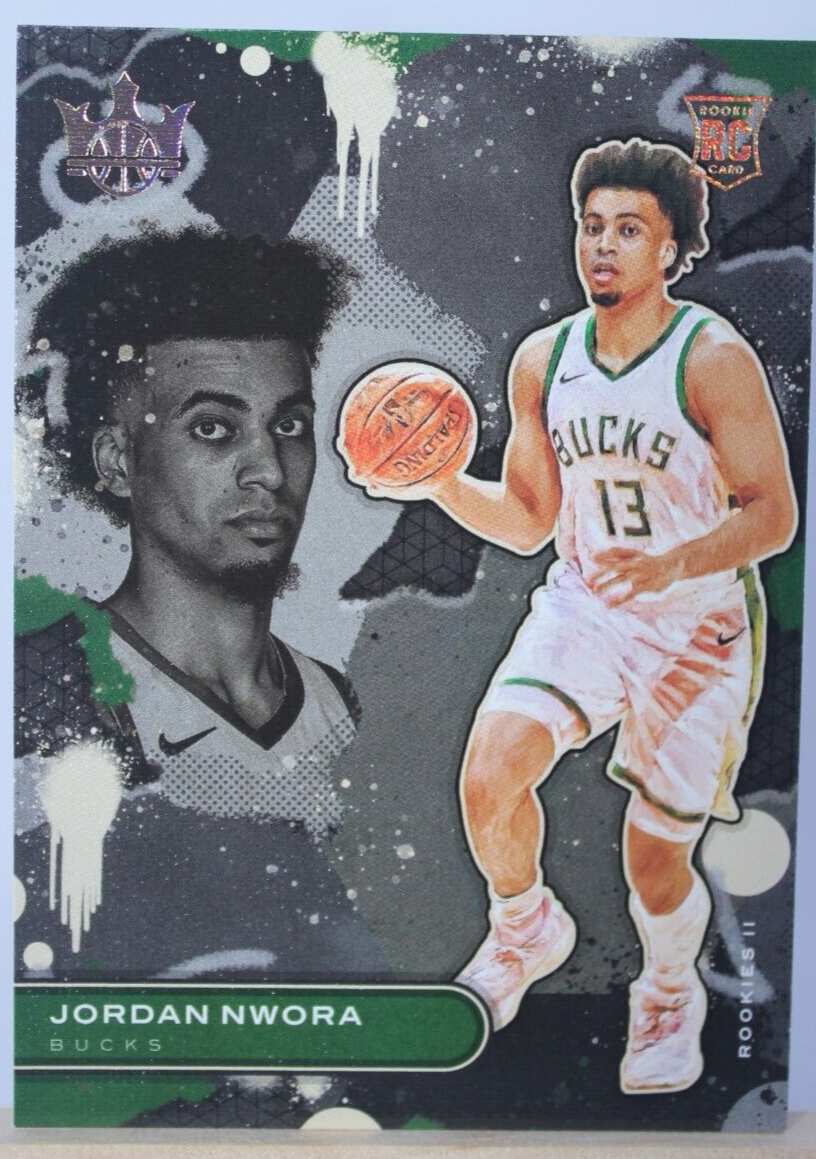 Jordan Nwora Level II Rookie RC #119 Bucks 2020-21 Court Kings NBA