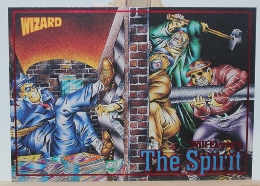 Will Eisner's The Spirit 1992 Wizard Press Denny Colt Promotional Card