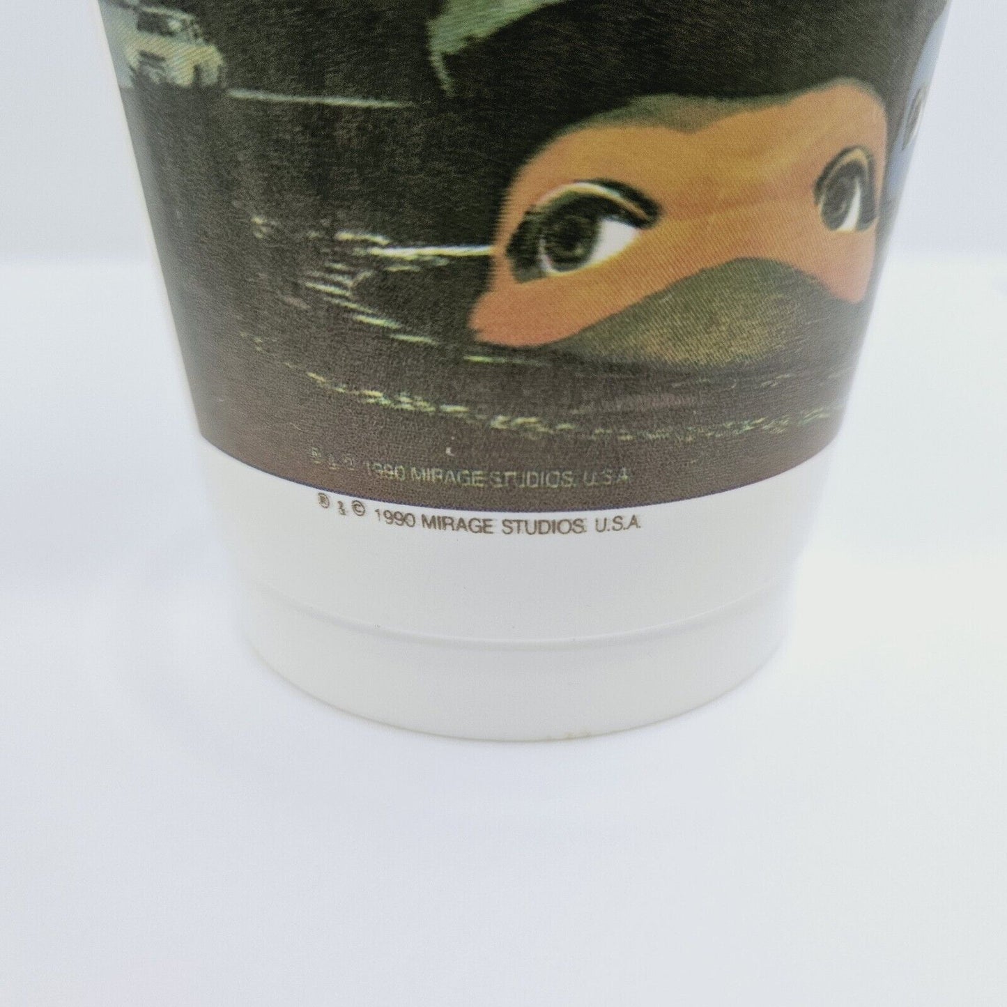 Teenage Mutant Ninja Turtles 1990 Coke Village Cinemas Movie Cup (Light Damage)