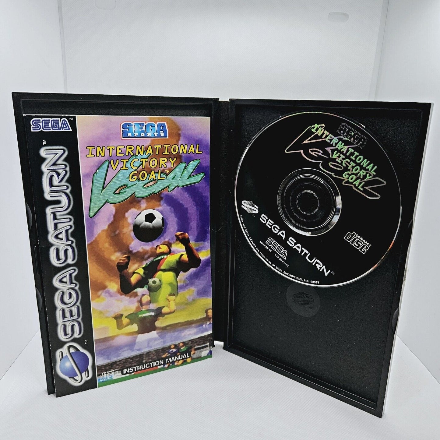 International Victory Goal Sega Saturn PAL CIB