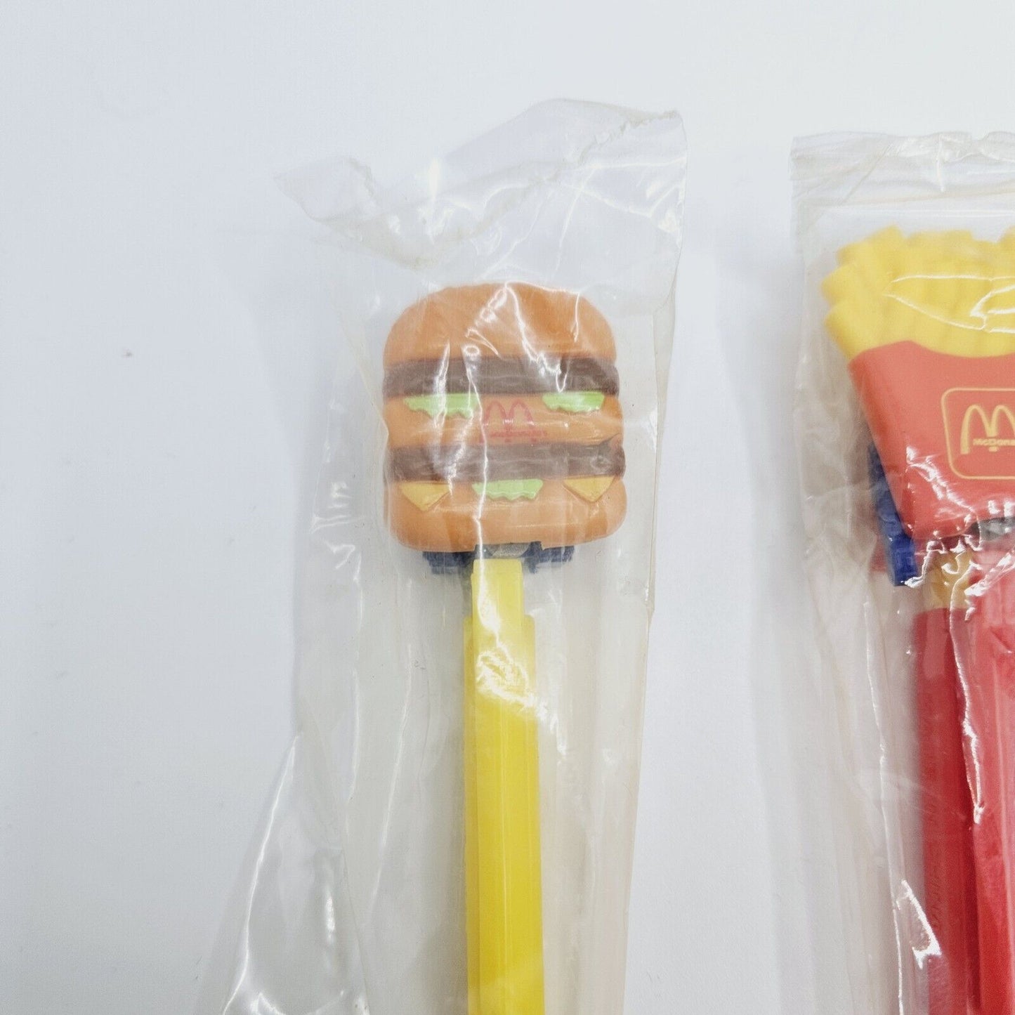 1992 McDonalds Changeables Pen x 3 Big Mac Sundae Chips Vintage New Old Stock