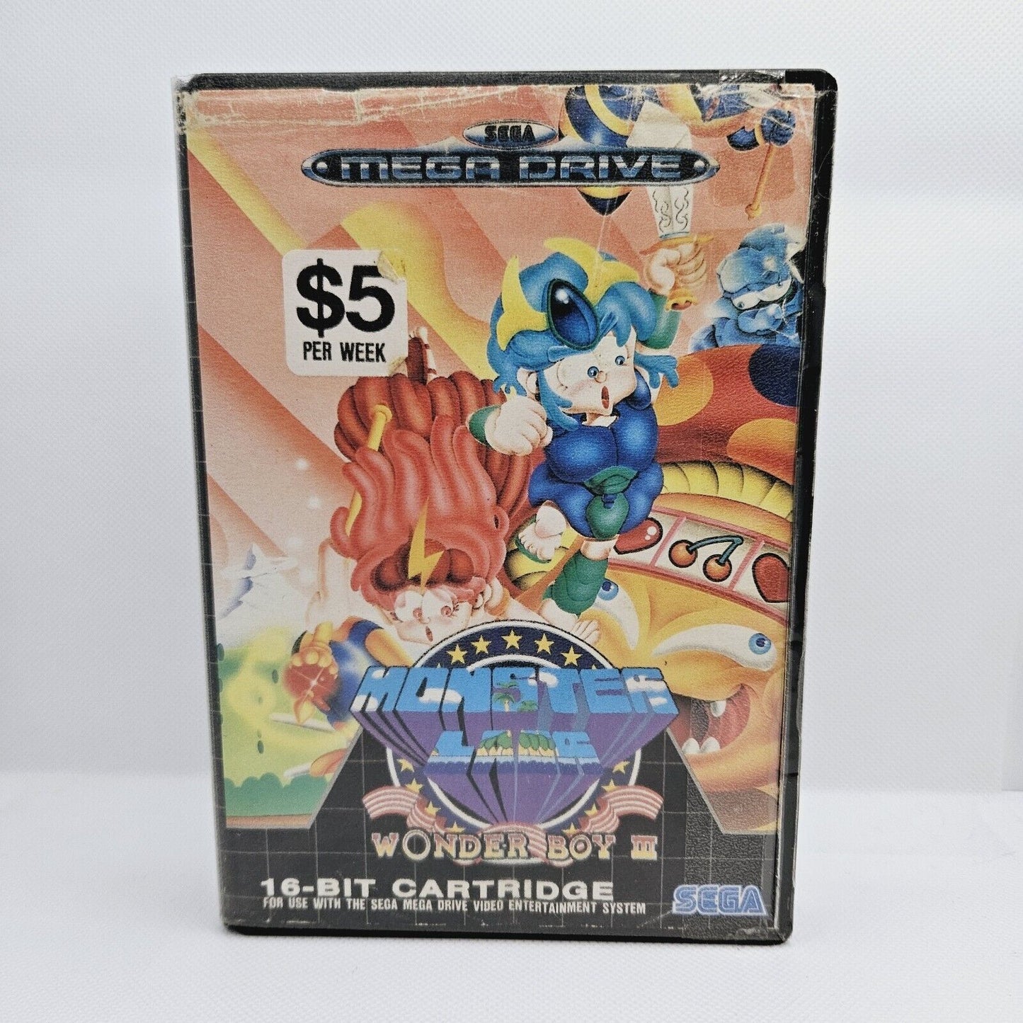 Sega Mega Drive Game - Monster Lair Wonder Boy III No Manual