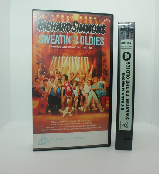 Richard Simmons Sweatin' To The Oldies  -  Exercise Was Never So Much Fun VHS