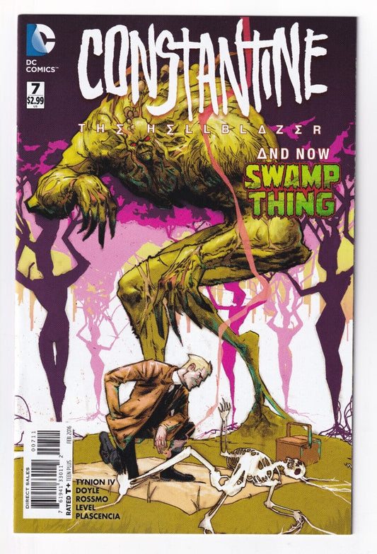 Constantine the Hellblazer #7 DC Comics Swamp Thing