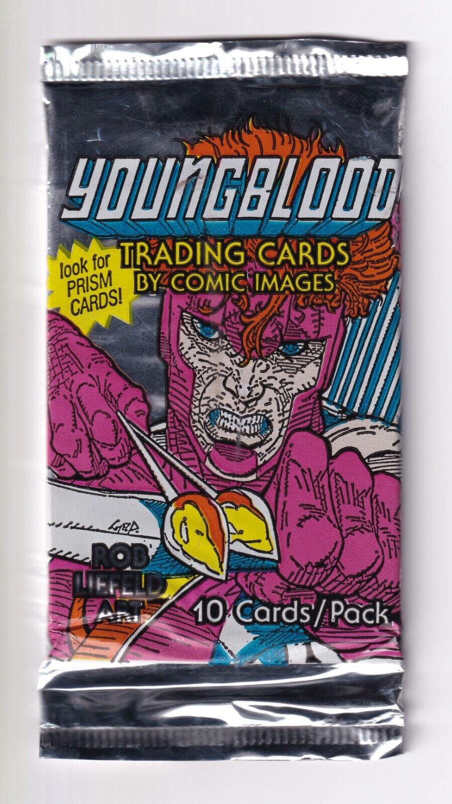 Youngblood Rob Liefeld Art Trading Card Sealed Foil Packet by Comic Images 1992