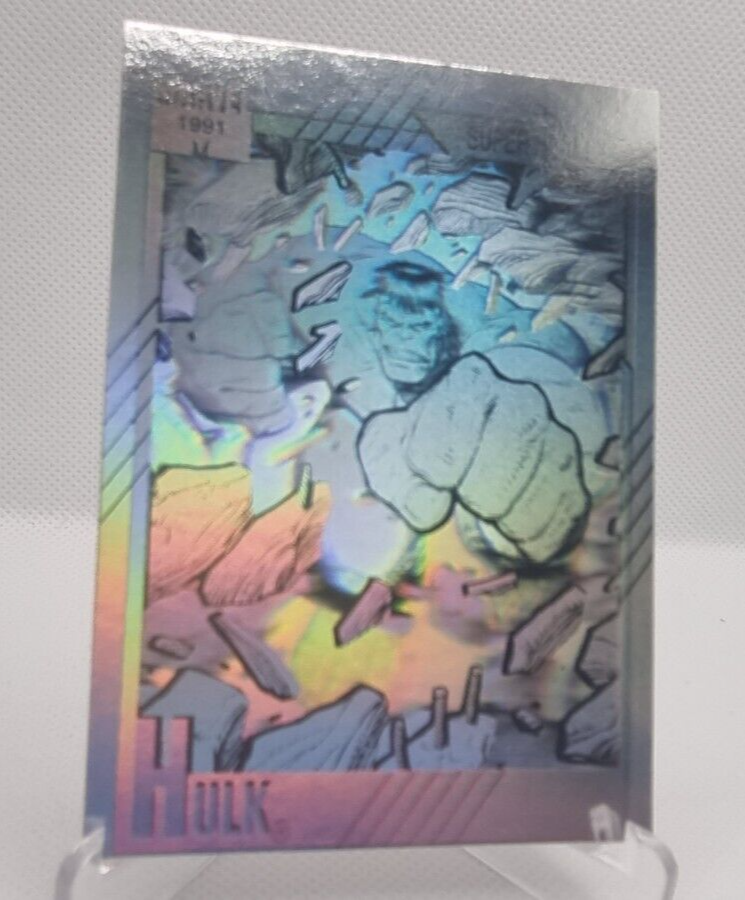 Hulk # H-2 Hologram Marvel Impel NM  Super Hereos Stan Lee