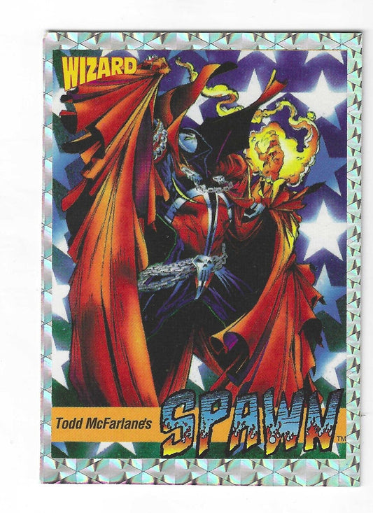 Todd McFarlane's Spawn Promo Card 1992 Silver Holo