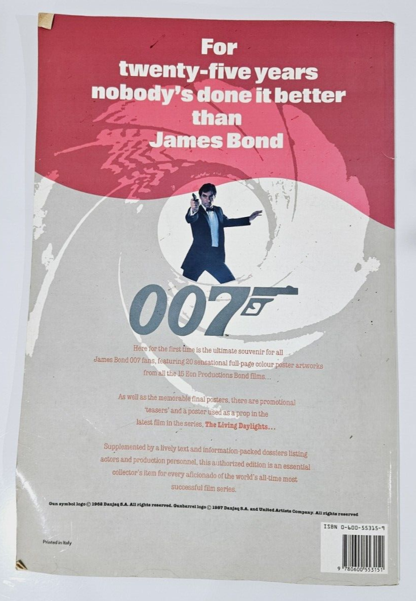 Sally Hibbin: The Official James Bond 007 Movie Poster Book 1st Edition