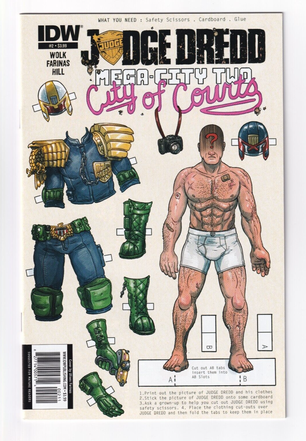 Judge Dredd Mega-City Two #2 IDW