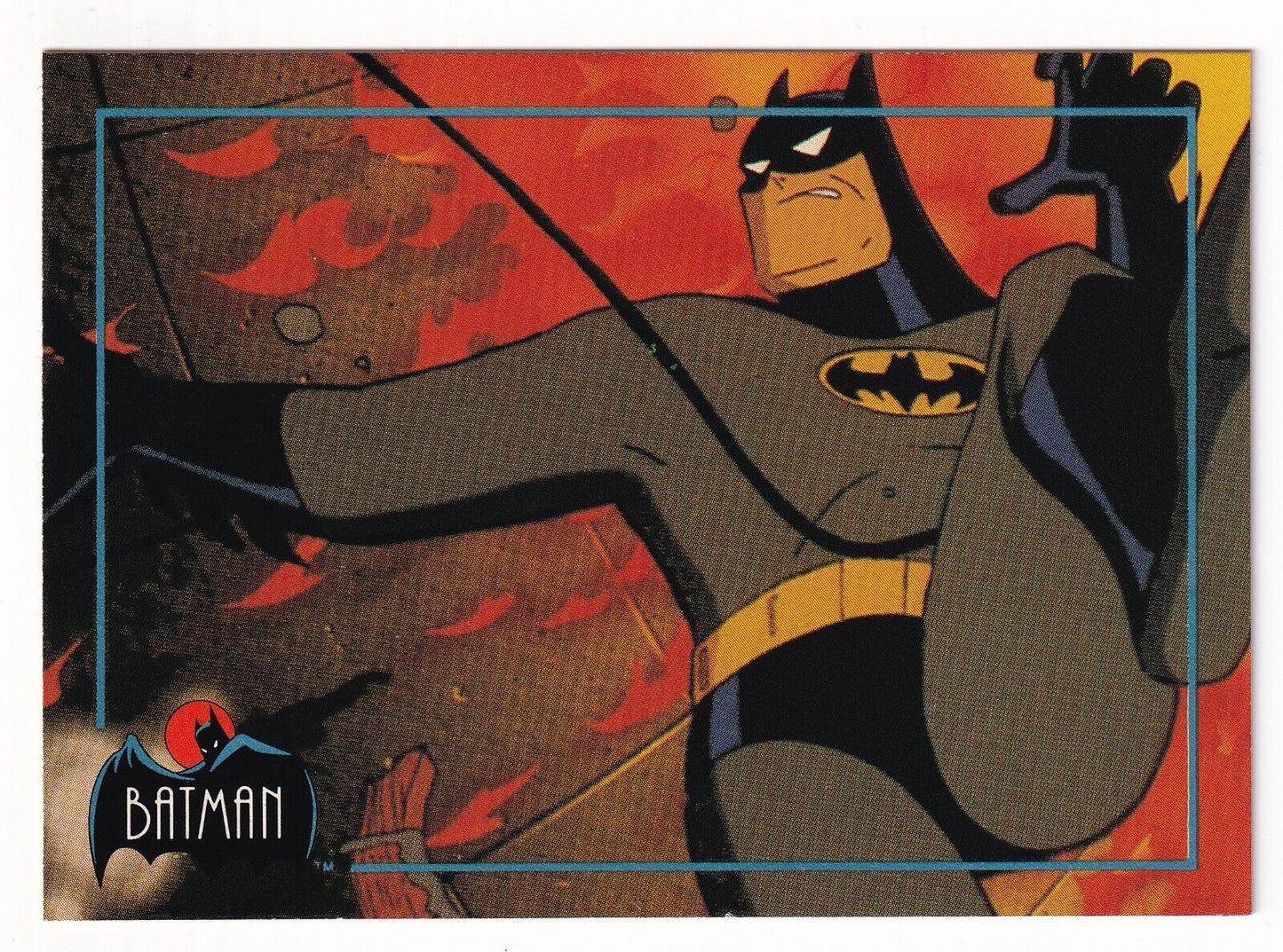 1992 DC Comics Topps Batman: The Animated Series Promotional Sample PROMO Card