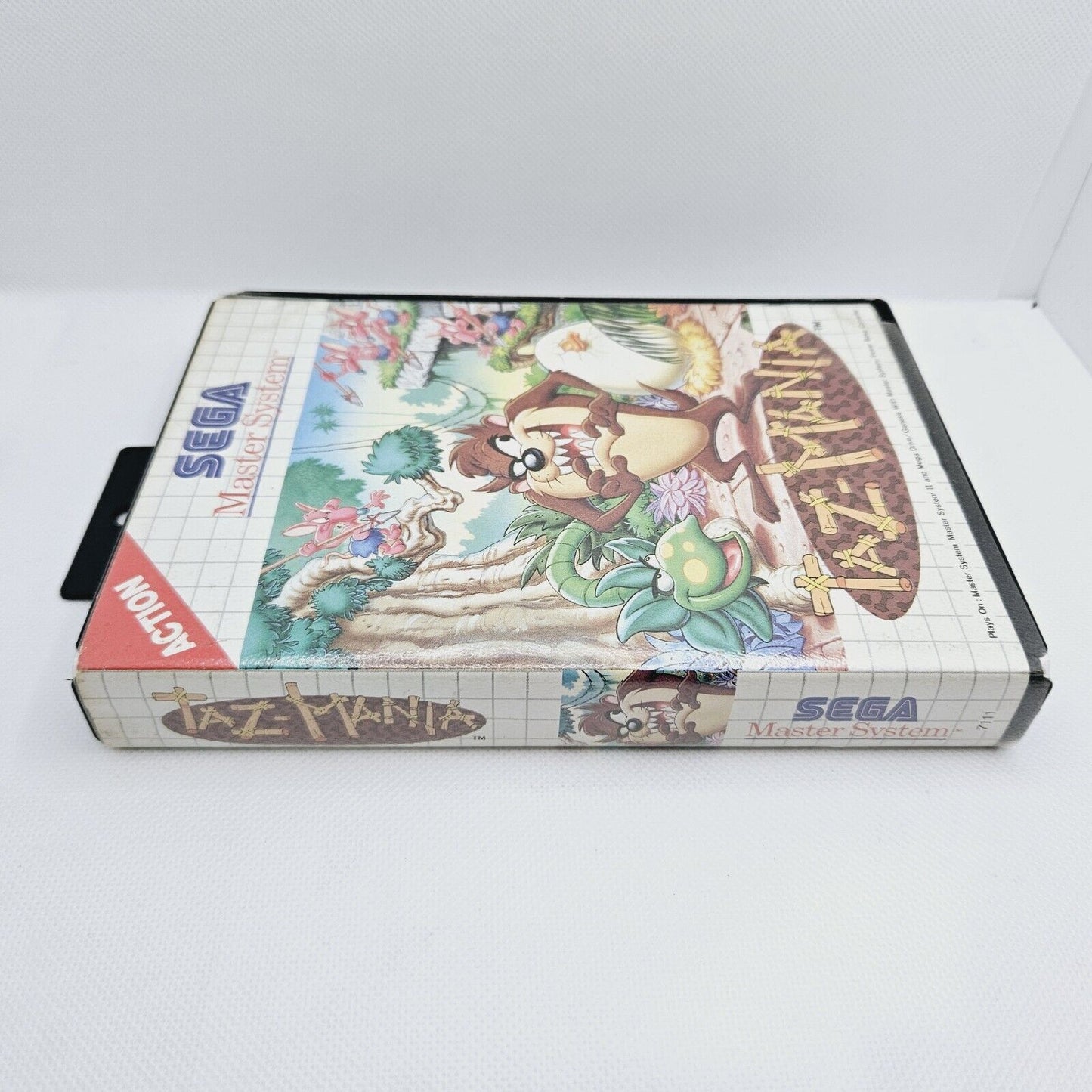 Taz-Mania Sega Master System PAL Tested Working No Manual