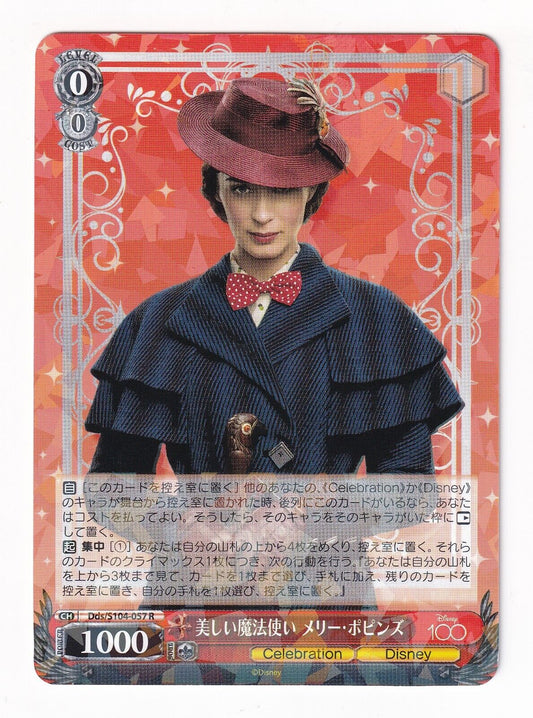 2023 Weiss Schwarz Dds/S104-057 R Marry Poppins Disney 100 Rare