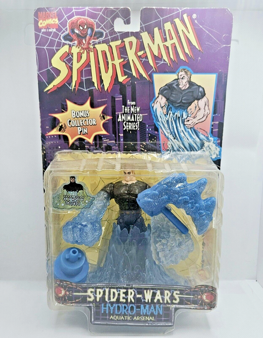 Spider-Man Animated Series, Aquatic Arsenal Hydro-Man Marvel Toy Biz 1996