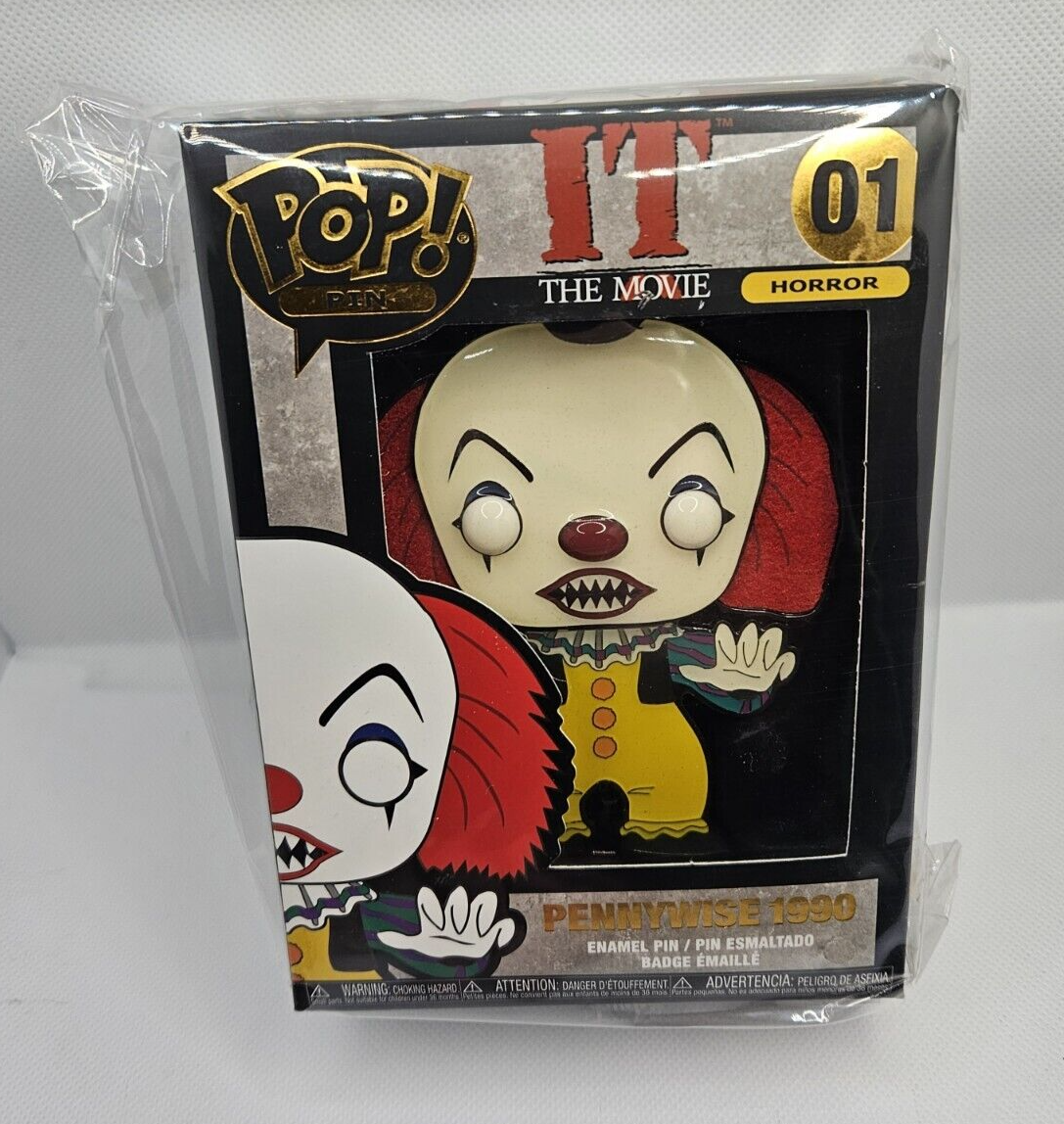 IT Pennywise Funko Pop Pin #01 Horror