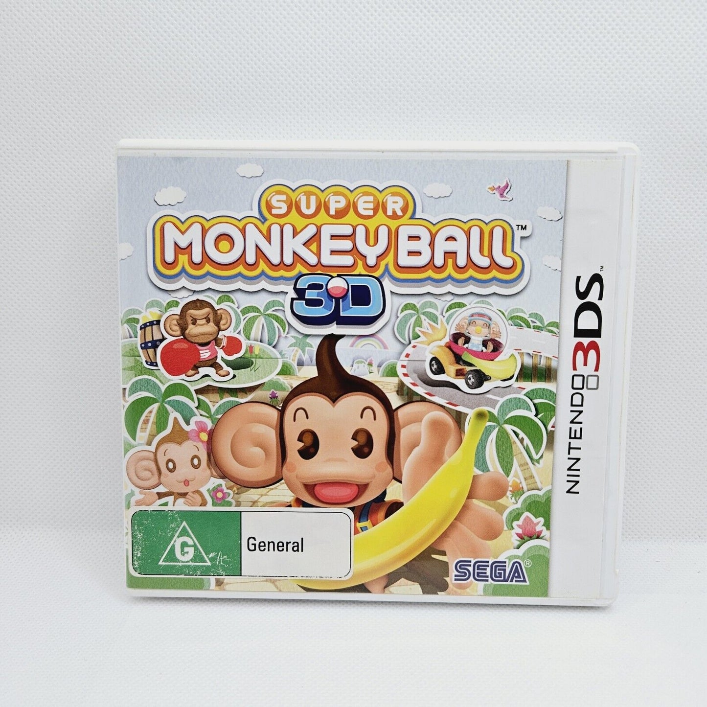 Nintendo 3DS Super Monkey Ball 3D Tested and Working