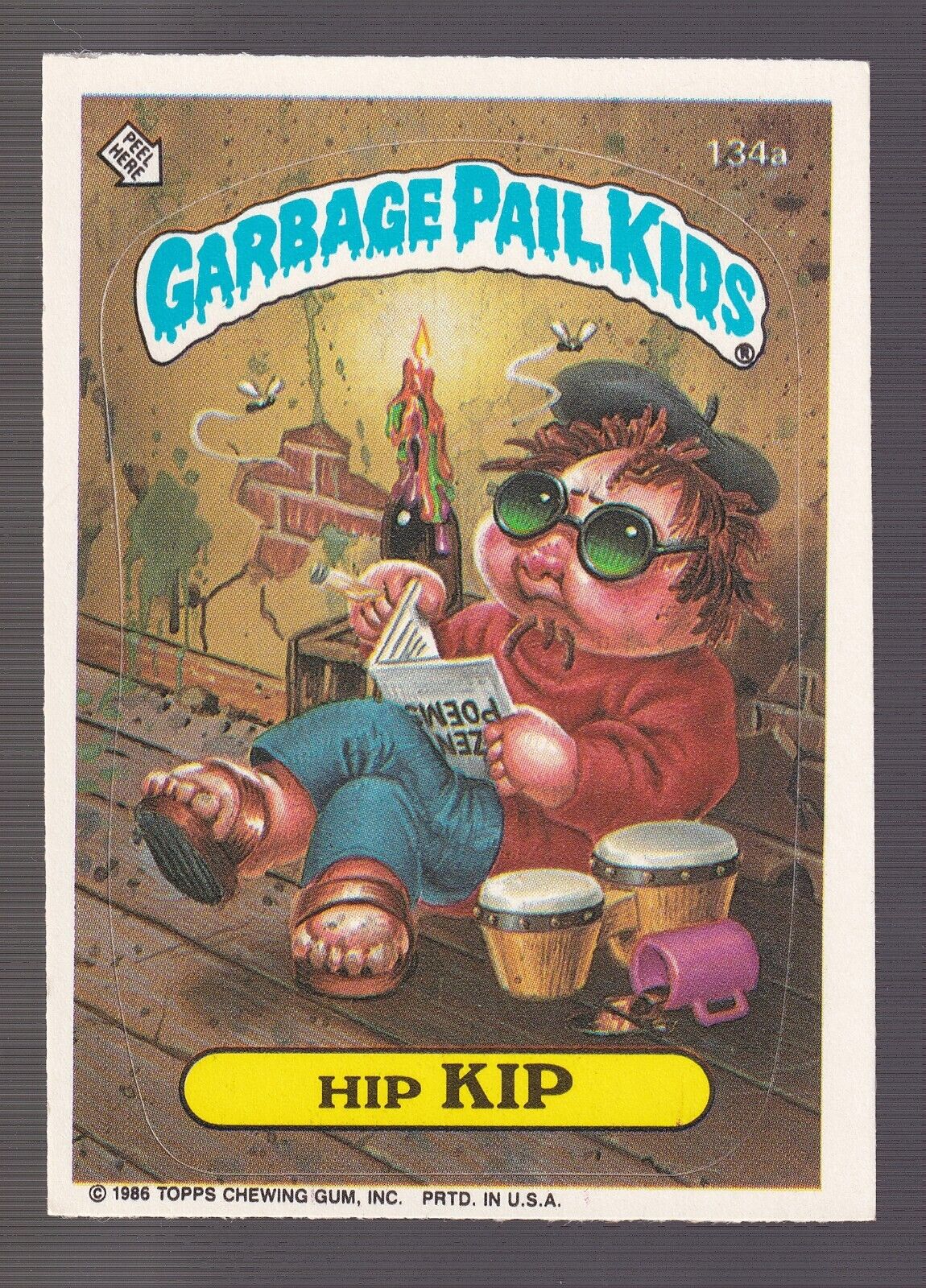 Hip Kip 1986 Series 4 Garbage Pail Kids