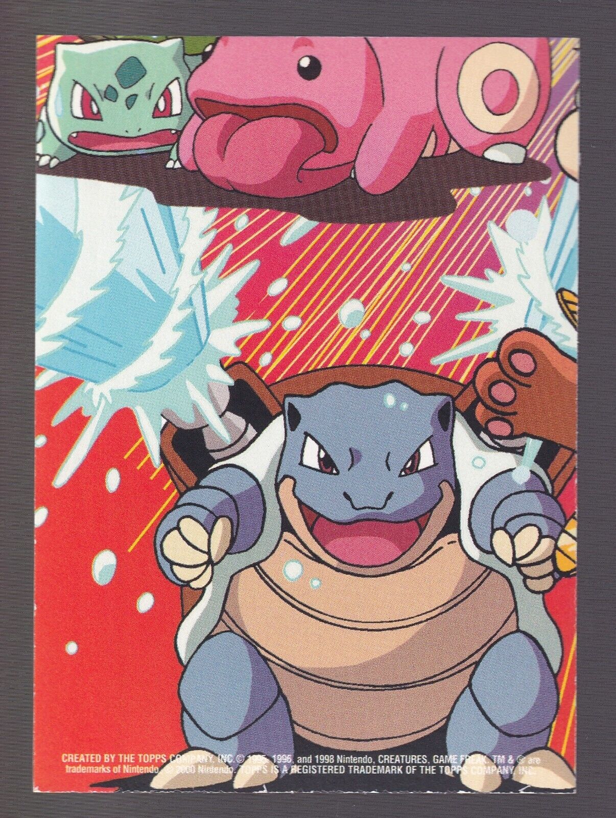 Topps Pokemon Trading Cards: Puzzle Card 2/10 #34 NIDOKING (TV Animation) 2000