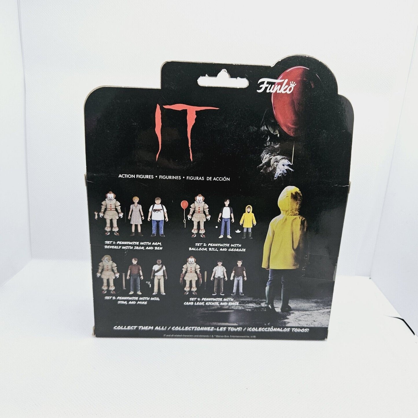 IT - Pennywise, Mike & Stan - 3 Pack Collection Sealed