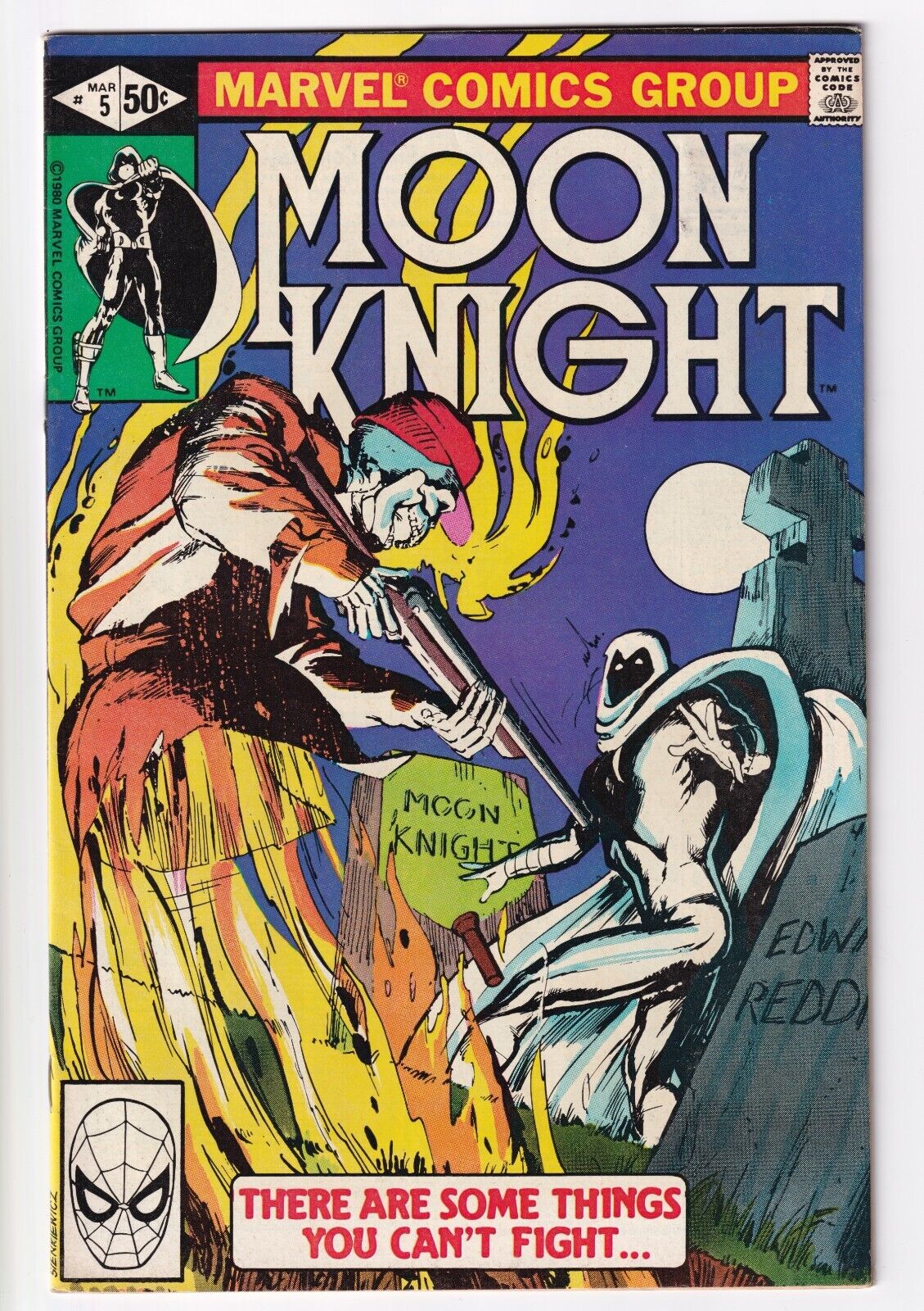 Moon Knight  #5 1980 Marvel Comics