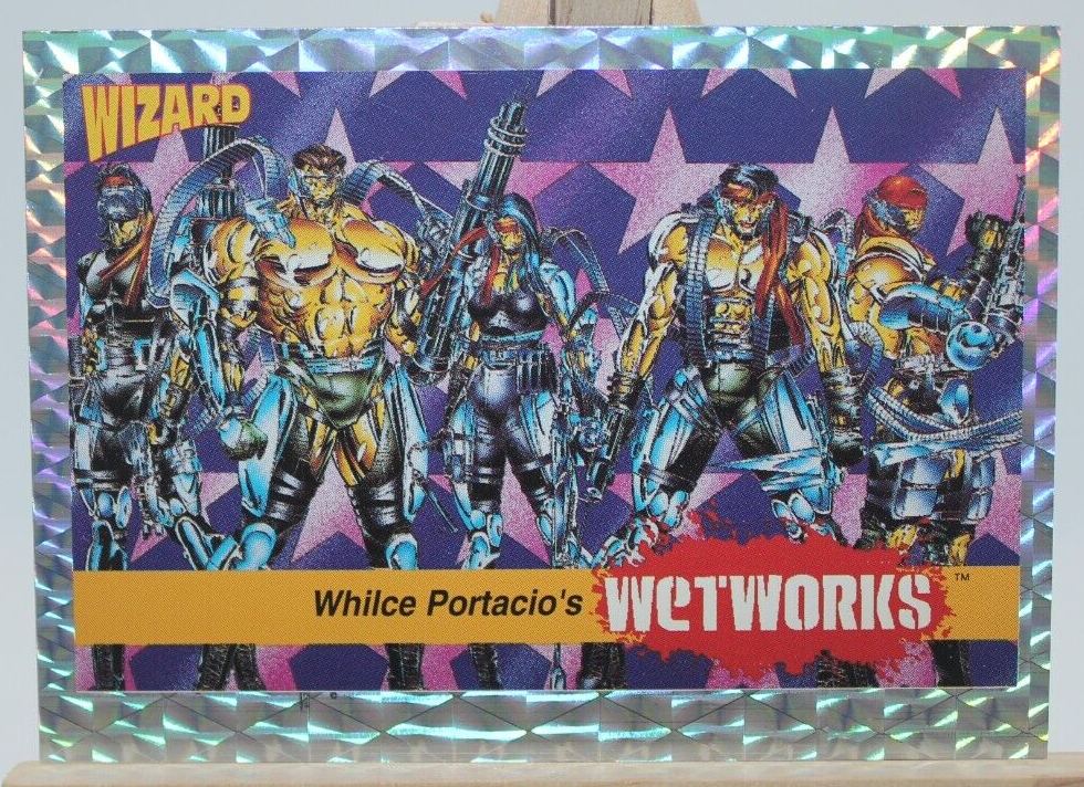 Wetworks #8 Whilce Portacio Comics Wizard Magazine Promo 1992