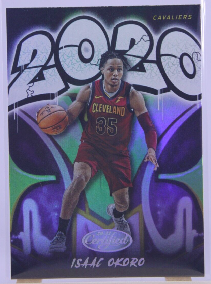 Isaac Okoro 20-21 Panini Certified No 26 NBA Cavaliers Holo