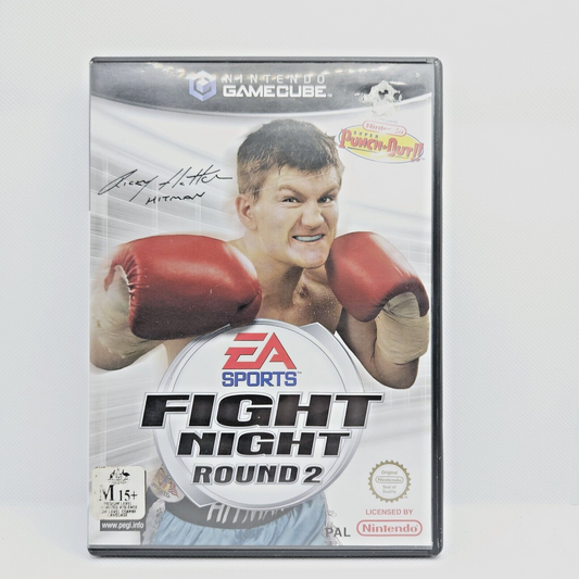 Fight Night Round 2 Nintendo Gamecube CIB PAL Featuring Super Punch Out