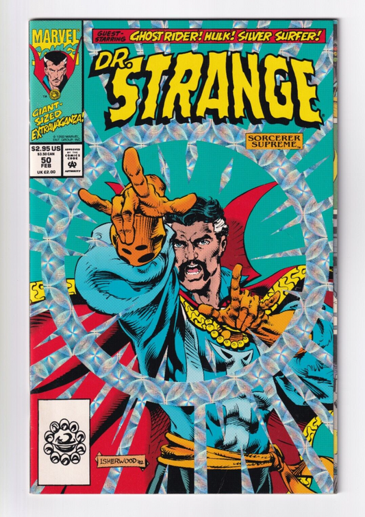 Dr. Strange Sorcerer Supreme #50 1st appearance of Secret Defenders Team