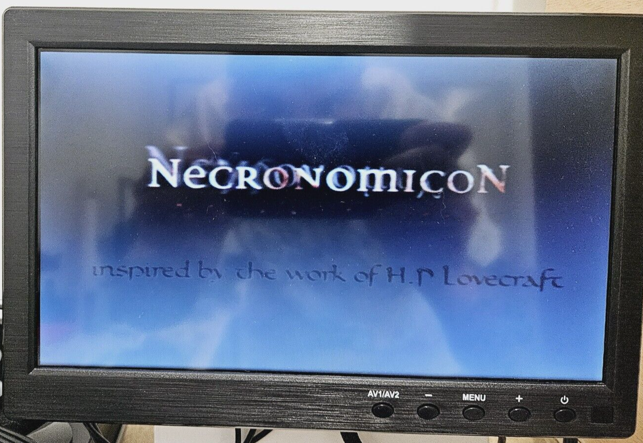 Necronomicon: The Dawning of Darkness No Manual Sony PS1 PAL Tested Working